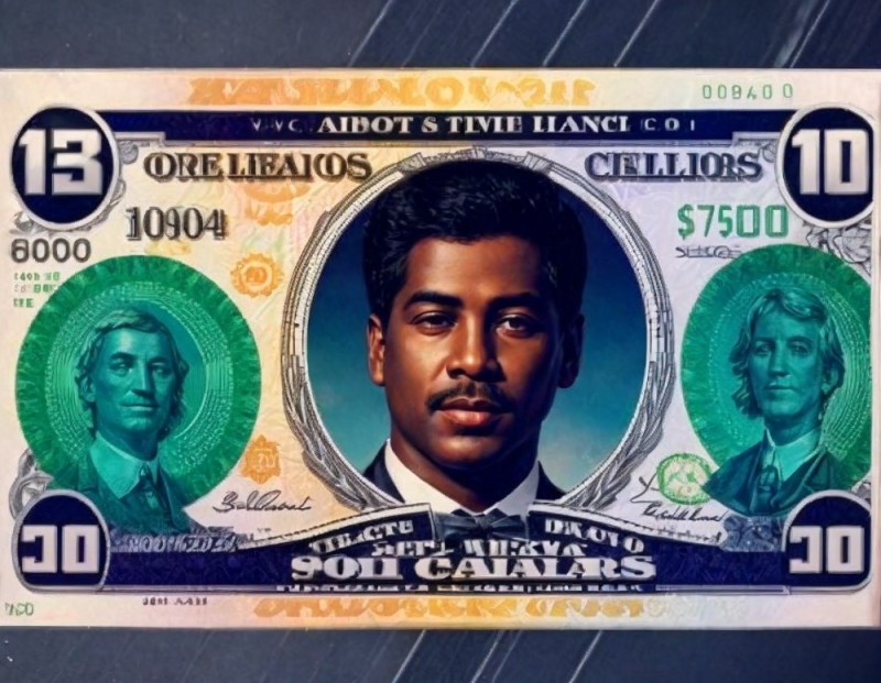 Create meme: a new US$20 bill, 20 dollars, the bill is 20 US dollars