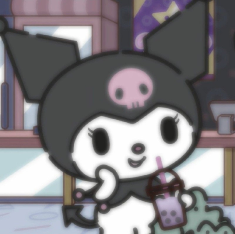 Create meme: kuromi, my melody hello kitty, my melody