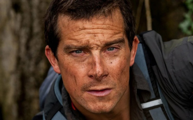 Create meme: to survive at any cost, bear Grylls to survive at any cost, survival beara Grylls