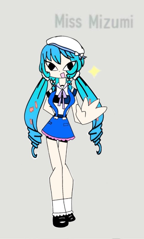 Create meme: drawings anime, hatsune miku chibi, anime