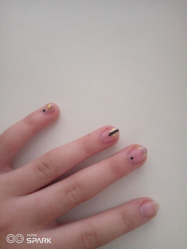 Create meme: nails , manicure , nails are short