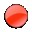 Create meme: red icon, the red circle, blurred image