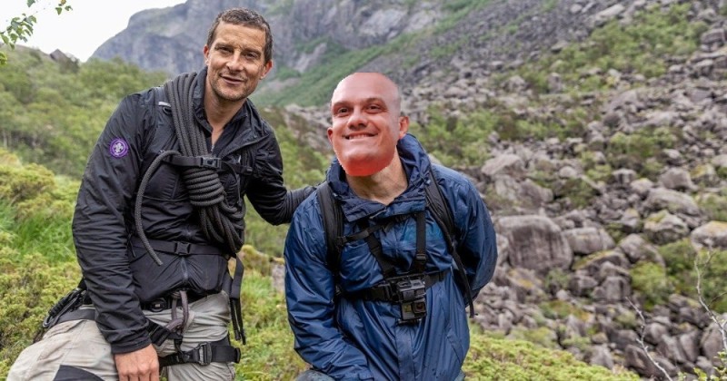 Create meme: bear Grylls , bear grylls biography, bear grills