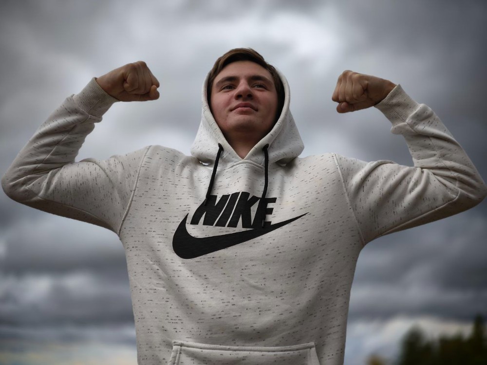 Create meme: male , men's nike hoodies, men's nike sportswear air max hoodie