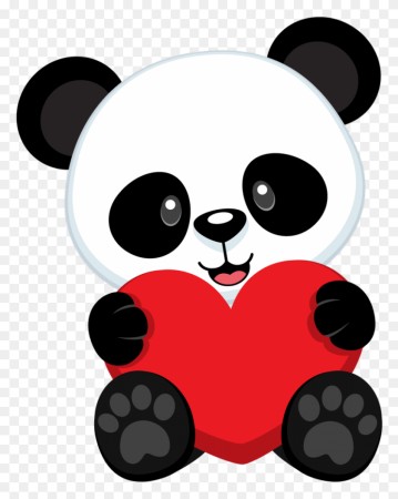 Create meme: Panda , Panda cute figure, Panda cartoon
