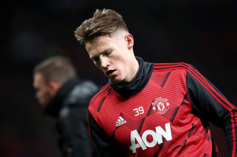 Create meme: scott McTominay, Manchester United , mctominay mu