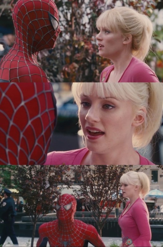 Create meme: Spider-Man, Gwen Stacy Spider-man, Bryce Dallas Howard Gwen Stacy