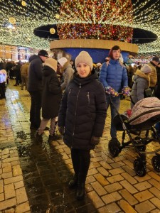 Create meme: Christmas walk, new year Moscow, on red square