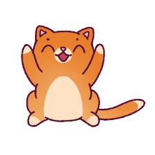 Create meme: seals stickers, cat , cat peach 