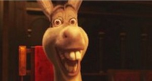 Create meme: donkey from Shrek meme, donkey from Shrek, donkey from Shrek meme