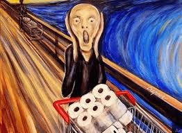 Create meme: Van Gogh painting the scream, Munch the scream painting, Edward Munch the scream