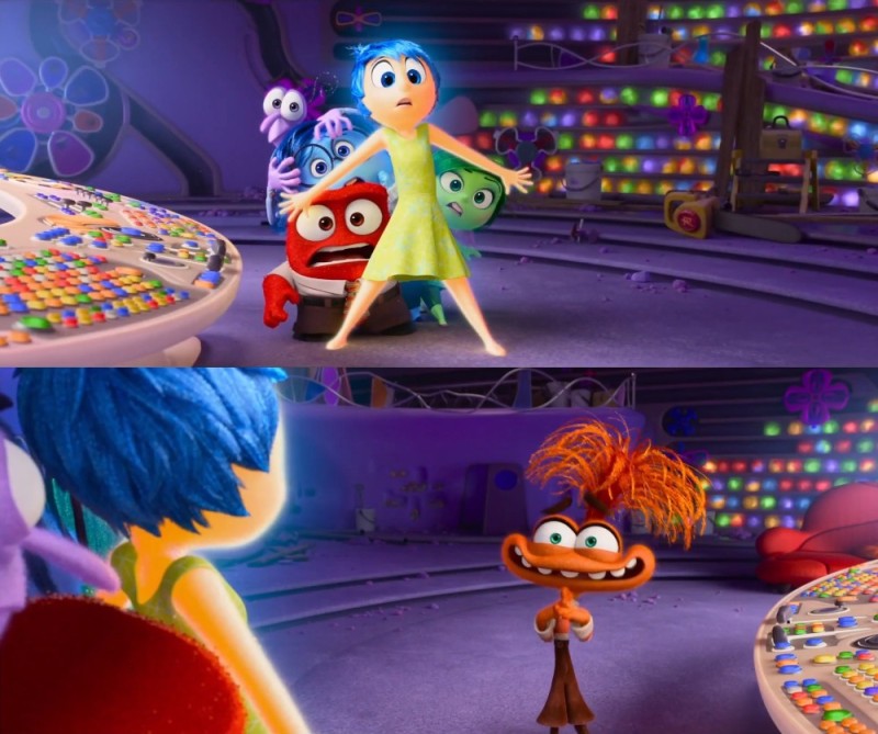 Создать мем: головоломка inside out 2015, головоломка мульт, райли головоломка