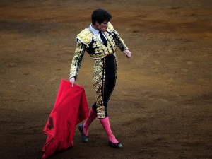 Create meme: bullfighting