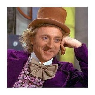 Create meme: little willy wonka, Willy Wonka meme come on tell me, well let me tell 