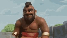 Create meme: hog rider, Clash of Clans, hog rider flared