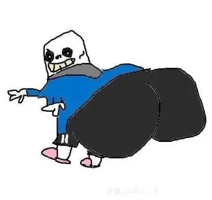 Create meme: sans , sans , Fat Sans