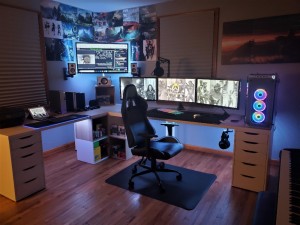 Create meme: gaming room, room gamer