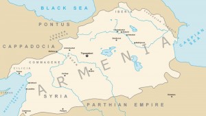 Create meme: Armenia, Atropatena, Atropatena map