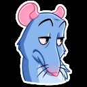Create meme: Mr. rat stickers, stickers , rat sticker