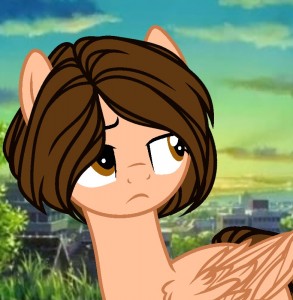 Create meme: pony horror stories turn around, drawn character, meet Bob panificatie