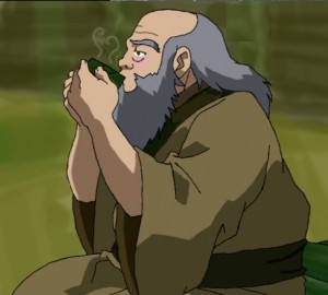 Create meme: Aang, uncle iroh