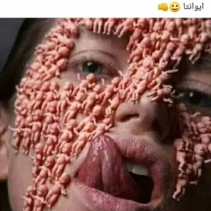 Create meme: trypophobia