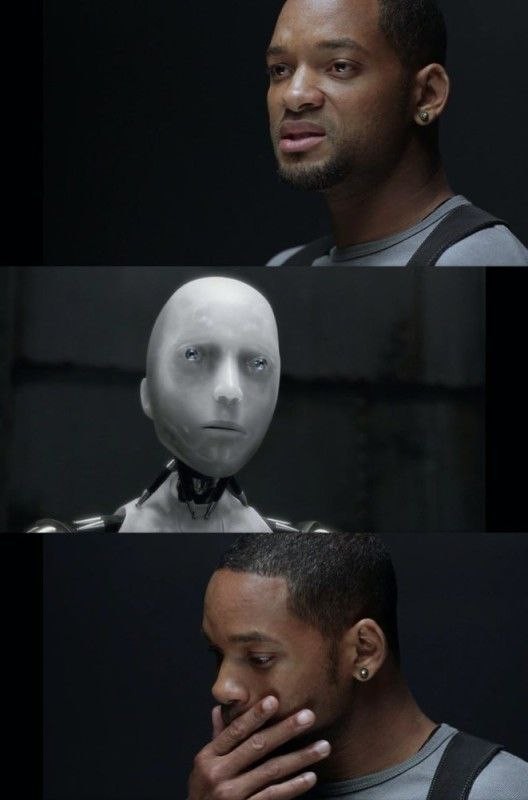 Create meme: will Smith I robot meme, I robot meme, I'm a robot Will Smith