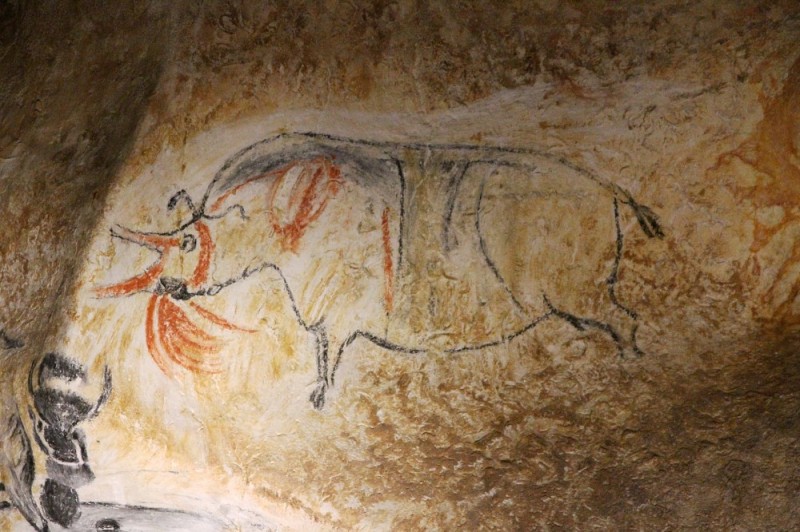 Create meme: cave of Nio rock art, primitive art rock art Altamira cave, Lascaux cave rock art