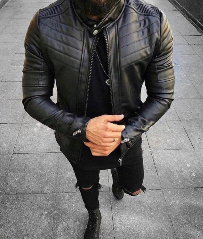 Create meme: men's leather jackets, men's demi-season jacket, stylish men's leather jackets