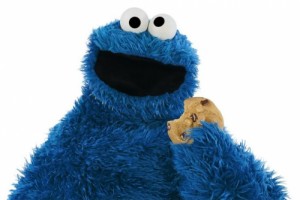 Create meme: github, sesame street, cookie monster from sesame street