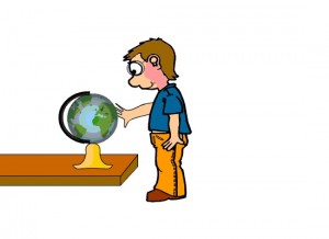 Create meme: globe cartoon clipart, globe drawing for kids, geography pictures for kids