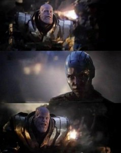 Create meme: Thanos meme, memes Avengers finale Thanos, Thanos to wait meme