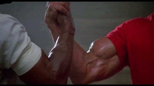 Create meme: Arnold Schwarzenegger, handshake