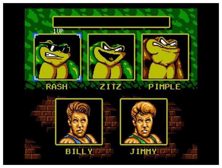 Create meme: battletoads and double dragon, frog fighters on the dandy, double dragon dandy