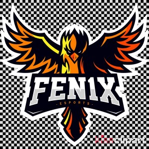 Create meme: logo for team king esports, hawks team, feniks clan