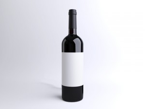 Создать мем: wine bottle, бутылка вина без этикетки, мокап винной бутылки