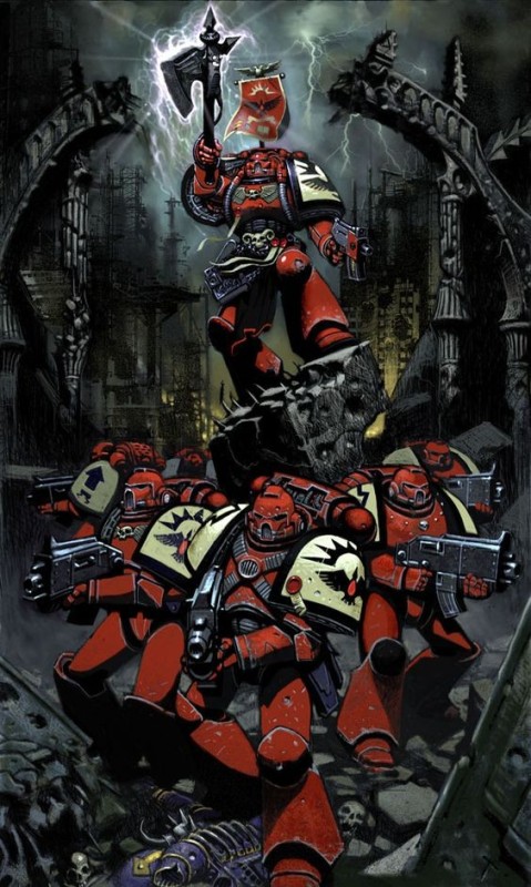 Create meme: warhammer blood ravens, Warhammer 40,000 blood ravens, Warhammer 40,000 Blood Angels