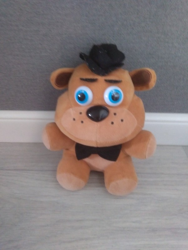 Create meme: Freddy bear is a soft toy, freddy the plush toy, Freddy Fazber plush toy