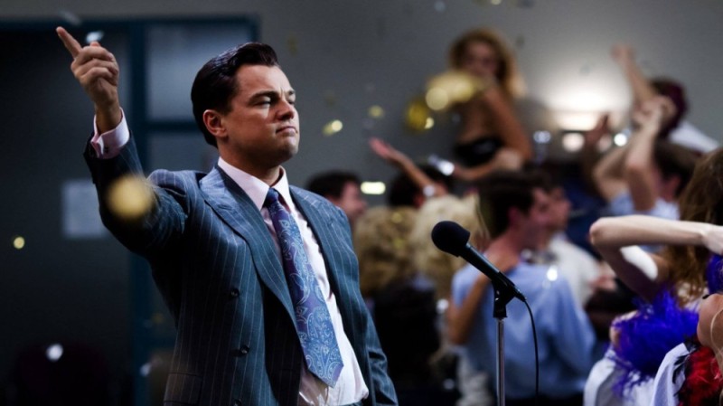 Create meme: leonardo dicaprio, Leonardo DiCaprio the wolf of wall street, the wolf of wall street