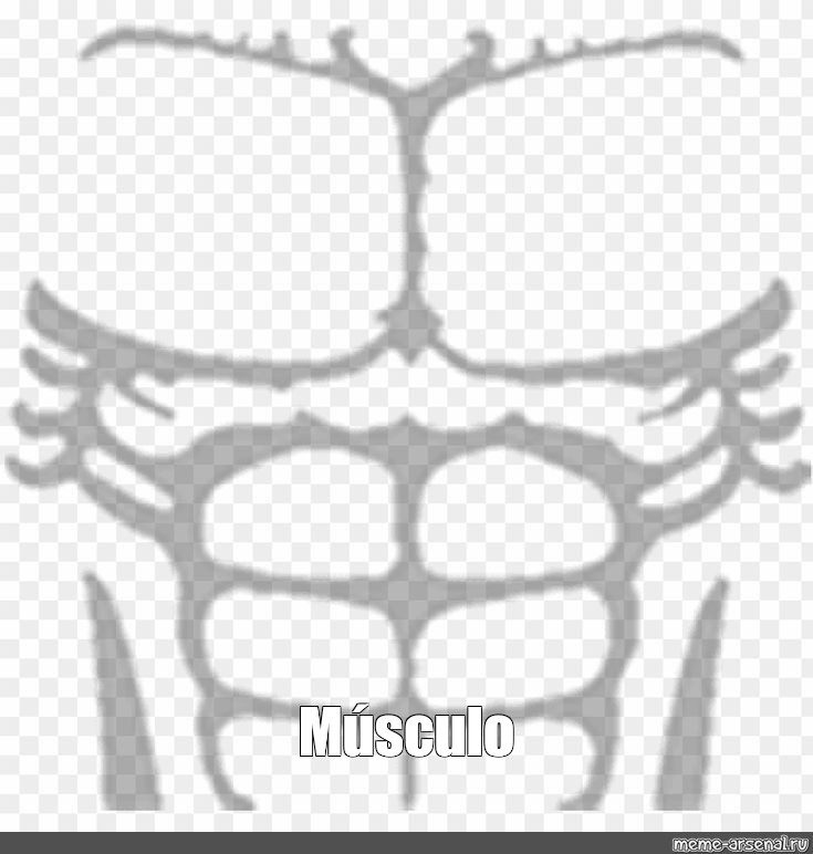 Ripped Muscles, six pack, chest T-shirt' Men's T-Shirt, muscles t shirt  roblox png 