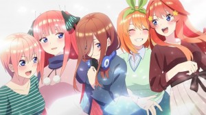 Создать мем: 5 toubun no hanayome poster, gotoubun, go toubun no hanayome