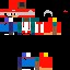 Create meme: skin compote, compote skin for minecraft, Leon skin for minecraft