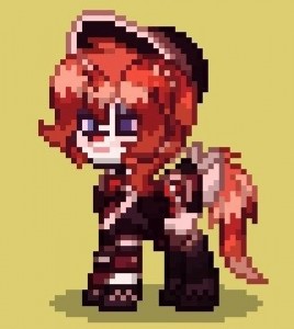 Create meme: pony town skins, characters pony town