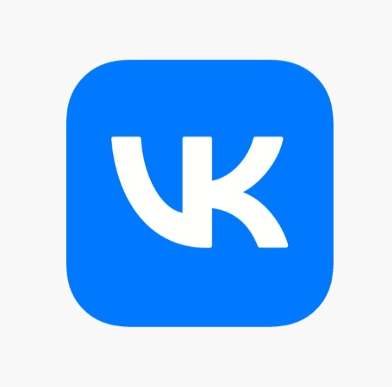 Create meme: vkontakte logo, logo VK, VK logo