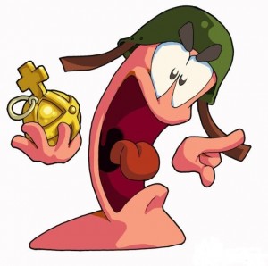 Create meme: worms, worms Holy bomb, game worms png