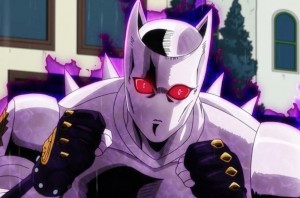 Create meme: the incredible adventures of jojo killer Queen, killer queen