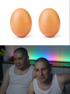 Create meme: chicken eggs, egg