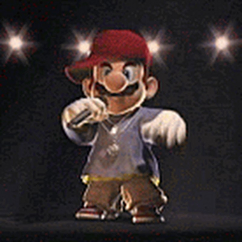Create meme: mario the rapper, mario , diss Mario