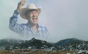 Create meme: screaming man, screaming cowboy, big enough meme