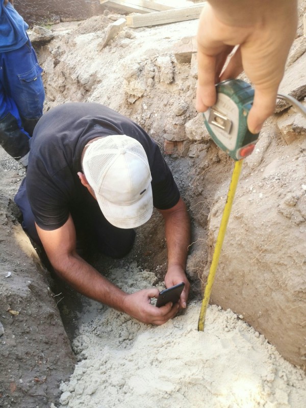 Create meme: excavations, archaeologist , archaeology